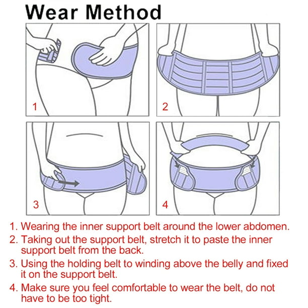 How to wear a belly support band cheap