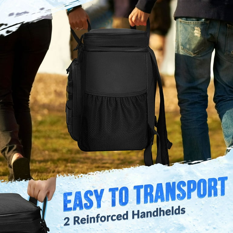 AUTOWT 45-Can Waterproof Cooler Backpack, Leakproof Insulated Bag