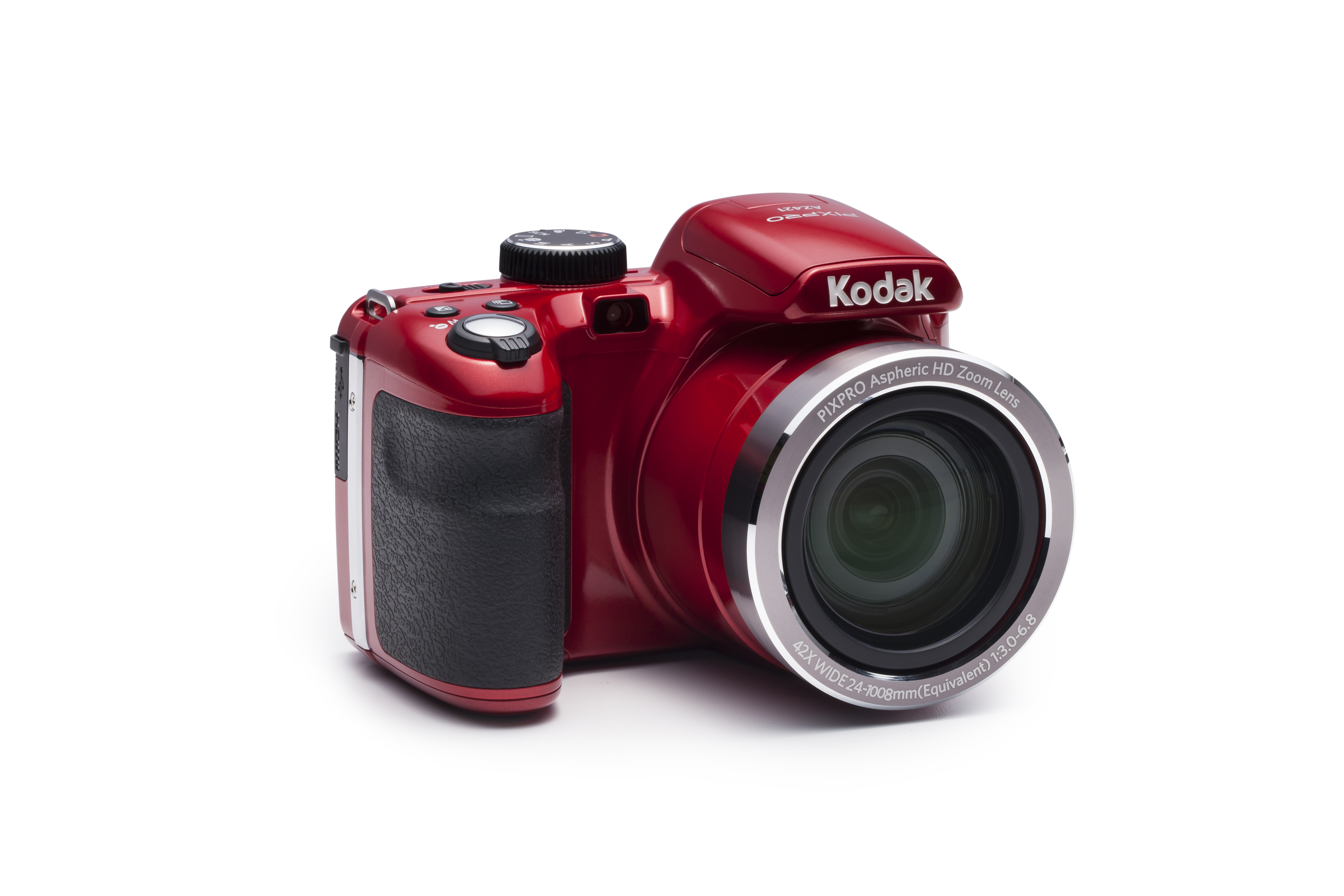KODAK PIXPRO AZ421 Bridge Digital Camera - 16MP 42X Optical Zoom HD720p (Red) - image 3 of 12