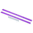 thumbnail image 1 of Unique Bargains Skateboard Rails Skateboard Ribs Protector Longboard Protection Collision Guard Purple 2 Pack, 1 of 6