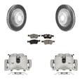 thumbnail image 1 of Transit Auto Front Disc Brake Caliper Coated Rotors and Ceramic Pads Kit for Car Mercedes-Benz ML350 R350 KCG-100593C, 1 of 11