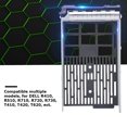 thumbnail image 4 of Domqga 3,5 Pouces SAS SATA SSD Support de Plateau de Disque Dur pour DELL R410 R510 R710 R730 R720 Serveur, Plateau de Disque Dur pour DELL, Support de Disque Dur, 4 of 8