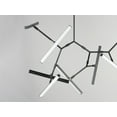 thumbnail image 5 of ET2 Lighting E21246-BK Robotica 7-Light LED Pendant, Black, 5 of 8