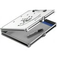thumbnail image 2 of Vaultz Whiteboard Locking Storage Clipboard, Holds 8.5 x 11 Sheets, White/Silver/Black, 2 of 2