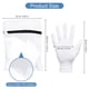 thumbnail image 4 of Guantes hidratantes Selizo, 10 pares, 100% algodón, para mujer, 4 of 7