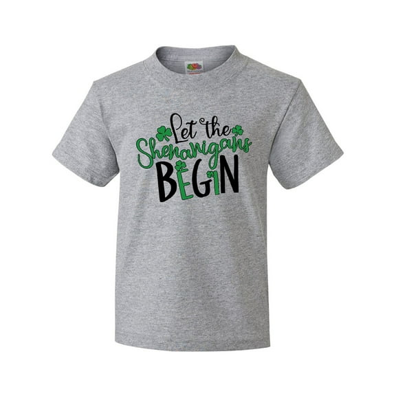 Inktastic St. Patrick's Day Let the Shenanigans Begin Youth T-Shirt