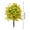 Yellow, variant on 1Pcs Artificial Topiary Ball Trees Outdoor with Ground Spike, 23" Violet UV Resistant Boxwood Evergreen with Stake,Fake Shrubs Eucalyptus Plant Bushes for Porch Garden