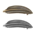 thumbnail image 1 of 2 Paquetes de Plumas de Vintage Pasador Francés Pinza de cabellero Grande Joyería para El Cabello, 1 of 8