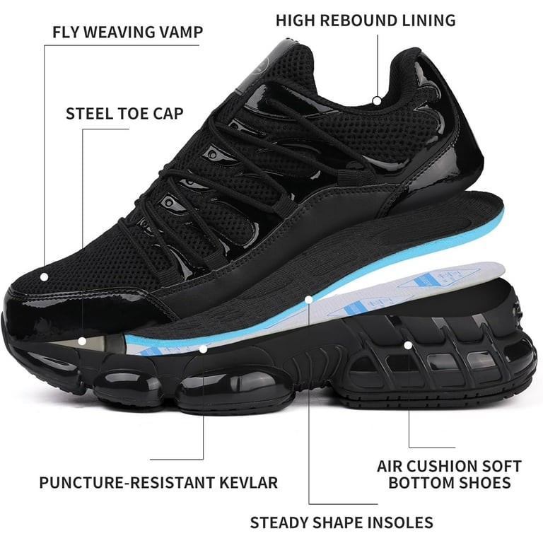 Steel Toe Shoes for Men Women Composite Toe Safety Sneakers