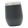 thumbnail image 3 of Vaso de 12 , vaso material acero inoxidable con tapa, matraz de doble pared aislado al vacío para , oficina, vino, , bebidas Negro DYNWAVEMX Vaso térmico inoxidable, 3 of 5