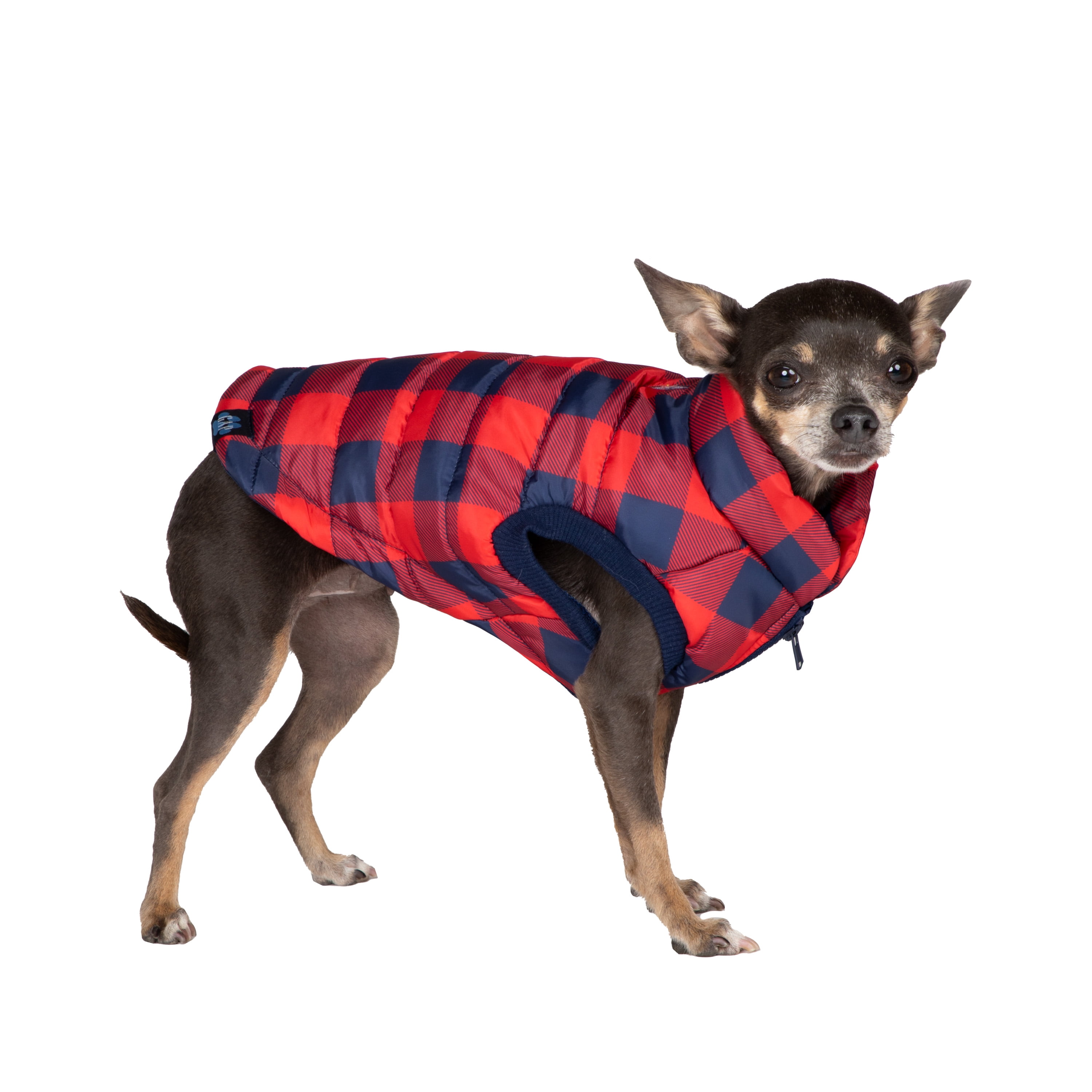 Gap Pet, Dog Clothes, Red Buffalo Plaid Pet Jacket