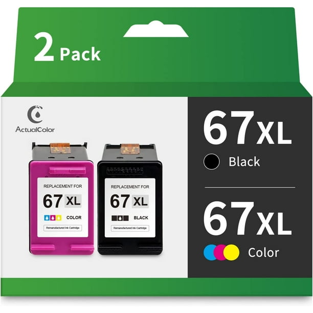 67XL Ink Cartridge for HP 67XL 67 XL Ink for HP DeskJet 2700 2755 2722