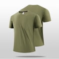thumbnail image 5 of Ceisia Men's Relaxed Fit Ice Silk Athletic T-Shirts, Breathable Quick-Drying Seamless Summer Tops (Multi-Color Options) Gifts, 5 of 8