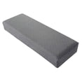 thumbnail image 3 of Housse Extensible Haute pour Banc, Housse de Coussin de Banc de Salle à Manger, Gris Pâle, 3 of 9