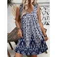 thumbnail image 3 of Ekouaer Nightgown for Women Tank Night Gown Sleeveless Sleep Shirt Button Night Shirt with Pockets Soft Sleep Dress, 3 of 5