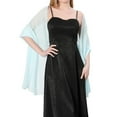 thumbnail image 1 of Chal de gasa para mujer - Talla grande, 30 colores - Perfecto para bodas, vestidos de noche, pareos de playa y viajes, 1 of 2