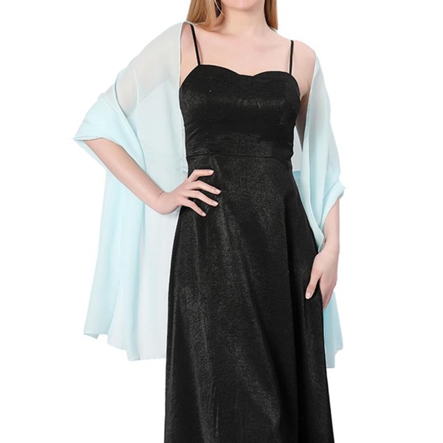 Chal de gasa para mujer - Talla grande, 30 colores - Perfecto para bodas, vestidos de noche, pareos de playa y viajes