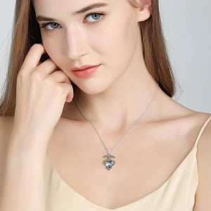 Swarovski crystal snake necklace best sale