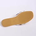 thumbnail image 4 of Sandalias Mujeres Casual Slide Sandalias Strass Bow Open Toe Flat Slides, Zapatos Planos para las Mujeres Compatibilidad Cómoda Y Elegante, 4 of 9