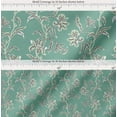 thumbnail image 2 of Soimoi Cotton Cambric Fabric - Leaves Print- Green - 56 Inch Wide, Fine Weave Fabric for Sewing Kurtas, Summer Dresses, Crafts, Quilting, Baby Apparel & DIY Projects, 2 of 6
