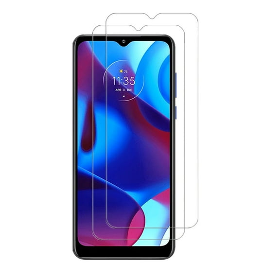 AISELAN [2 Pcs] for Motorola Moto G Pure 2021 High Clear Anti-Scratch Easy Installation Tempered Glass Screen Protector