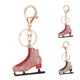 thumbnail image 3 of Zapatos de patinaje de diamantes de imitación llaveros bolso de mujer bolso colgante llavero anillo llavero de cristal seitruly PS11052-02, 3 of 7