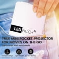 thumbnail image 2 of Miniproyector AAXA LED Pico+ MAX 1080P, 2,7 horas, batería Bluetooth, 2 of 6