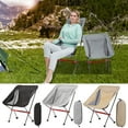 thumbnail image 1 of Fiudx Silla Plegable, Estructura Robusta de Aleación de Aluminio, Tejido Transpirable para Mayor Comodidad, Ligera y Portátil, Ideal para Acampar Al Aire Libre, Pescar y Hacer Picnic. Tamaño: 67,5 X, 1 of 2
