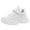 White, variant on Boy Girl Running Shoes Fashion All Season Children Kids Sports Athletic Shoes Flat Thick Bottom Lightweight Non Slip Sneaker for Boys Girls (Little Kid/Big Kid),2.5