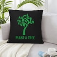thumbnail image 6 of ZICANCN Decorative Throw Pillow Covers , Plant Tree Nature Couch Sofa Decorative Knit Pillow Covers for Living Room Farmhouse 18"x18", 6 of 8
