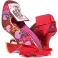 thumbnail image 4 of Irregular Choice Go Fish Women's High Heel Shoes In Red Size 9, 4 of 6