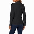 thumbnail image 3 of Womens Button Down Shirts Lapel Long Sleeve Blouses Business Work Shirt Dressy Casual Collared Tops, 3 of 7