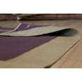 thumbnail image 3 of EORC FAM022PL6X8 6 x 8 ft. Modern Flat Contemporary Weave Wool Area Rug, Purple, 3 of 4