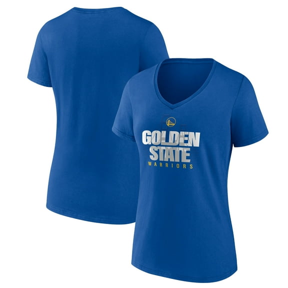 Men's Royal Golden State Warriors Pick & Roll Coverage V-Neck T-Shirt