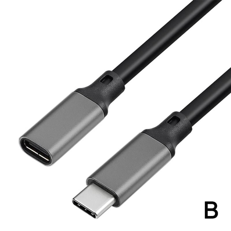 100W PD 5A USB3.1 TypeC extension cable 4K 60Hz USBC Gen 2 10Gbps