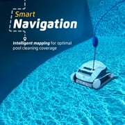Dolphin (2026 Model) E10 Automatic Robotic Pool Vacuum Cleaner, Active Scrubber Brush, Ideal for Above-Ground Pools up to 30ft in Length