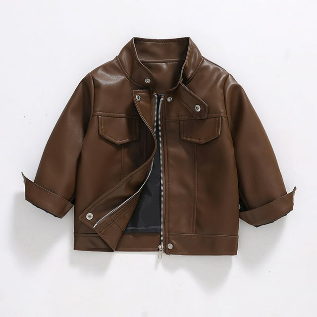 YUNAFFT Veste Zippée pour Enfants Décontractée Sportive Unie à Manches Longues Col Rond