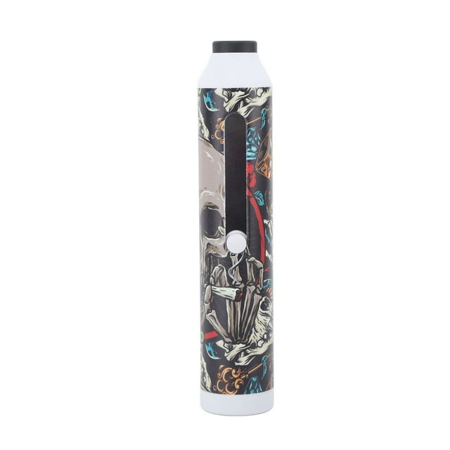 Small Car Ashtray, Handheld Smokeless Car Ashtrays Leakage Proof Easy Use Lightweight Universal Safety Protection for Smoking Area Love,Red Lips,Skeleton,Green