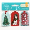 The Pioneer Woman Christmas Luggage Gift Tags, Fa La La, 12 Count