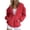 Red2, variant on Y-Sunset Sweatshirt Jackets for Women Full Zip up Hoodies Long Sleeve Hooded Coat with Pockets,2XL,Army Green
