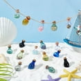 thumbnail image 4 of 18 Pack 9 Colors Mini Potion Bottle Round Oval Vase Cork Stoppers Glass Bottles Mini Potion Bottle Wishing Drifting Bottles for DIY Crafts Wedding Birthday Party Favors, 4 of 5