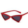 thumbnail image 1 of Clout Triangle Sunglasses for Women Men High Pointed Triangle Butterfly Glasses, 1 of 5
