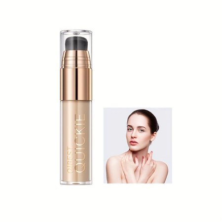SKIN CODE 4-color CC Stick Foundation, Hydrating Oil-control Concealer Long-lasting Non-smudge Makeup Lightweight Skin-friendly Moisturizing BB Cream Foundation Stage Makeup
