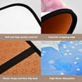 thumbnail image 6 of Shower Curtain Set 4 Piece for Bathroom Decoration, Butterflies and Flowers Bathroom Sets with 1 Fabric Shower Curtain and 3 Non-Slip Bathroom Rugs Accessories with Hooks, 6 of 8