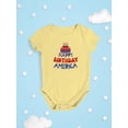 thumbnail image 3 of The Birthday Of America Bodysuit Infant -Image by Shutterstock,  24 Months, 3 of 4