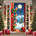 thumbnail image 3 of Christmas Theme Elf Banner Winter Scene Decorative Design Holiday Decoration for Christmas Party Winter Celebration Holiday Event, 3 of 9