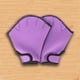 thumbnail image 4 of 1 par de guantes de buceo, guantes de natación, aletas, guantes de buceo palmeados, equipo de buceo, accesorios de ropa de natación Morado M Sharpla Guantes de natación palmeada, 4 of 8