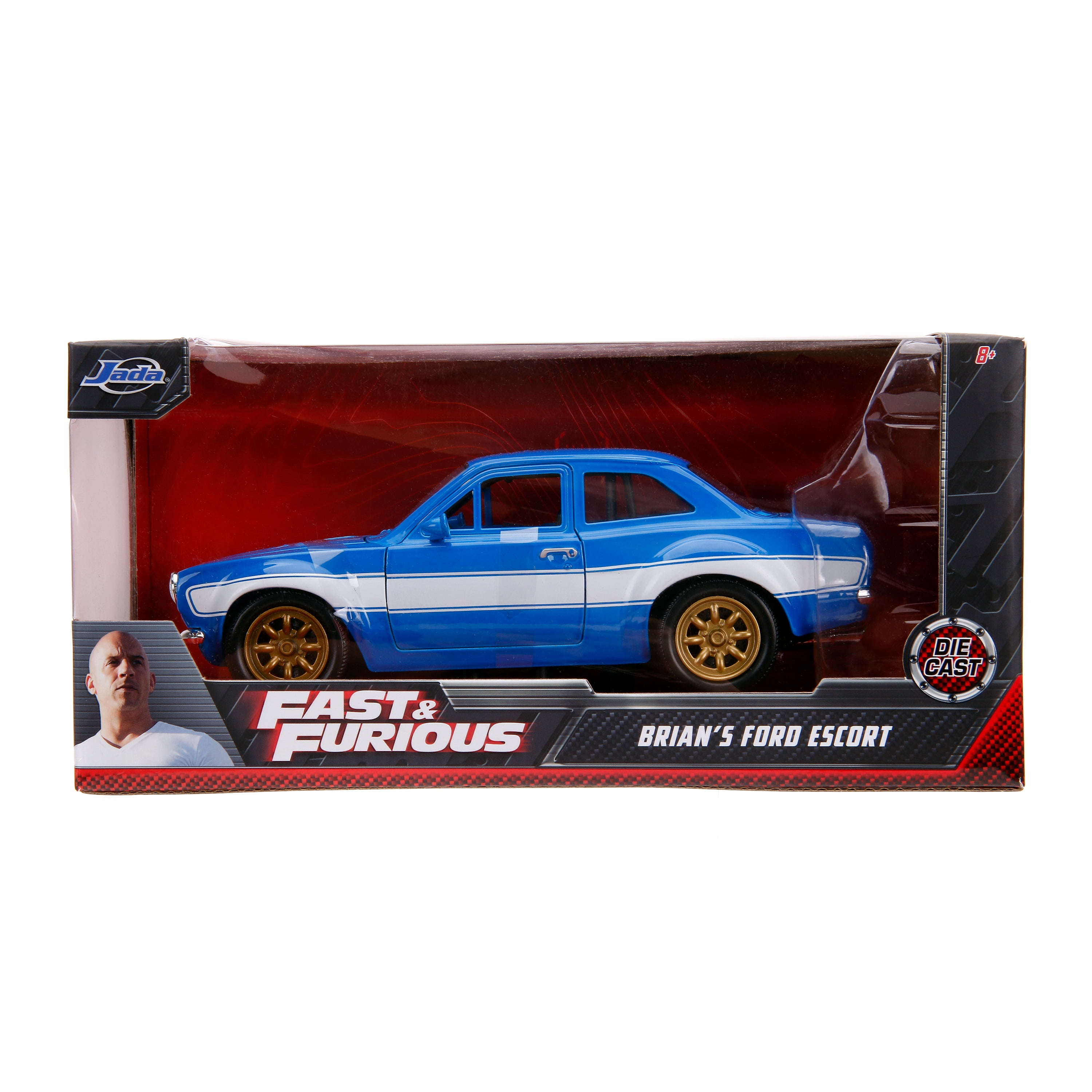 熱い販売 Fast Car Toy 1:24 Mk1 RS2000 Escort Ford Brian's Furious & ミニカー