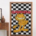 thumbnail image 1 of Cortina de puerta Garfield para entrada, cortina opaca con estampado de patrón, cortina divisoria de ambientes, tapiz para decoración del hogar, 34" de ancho x 56" de largo, 1 of 7