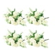 thumbnail image 1 of Toystoory 4X Flor artificial Planta de imitación Calcomanía para el hogar Mano de obra Accesorios para el hogar Decoraciones para festivales de Decoración Blanco, 1 of 6
